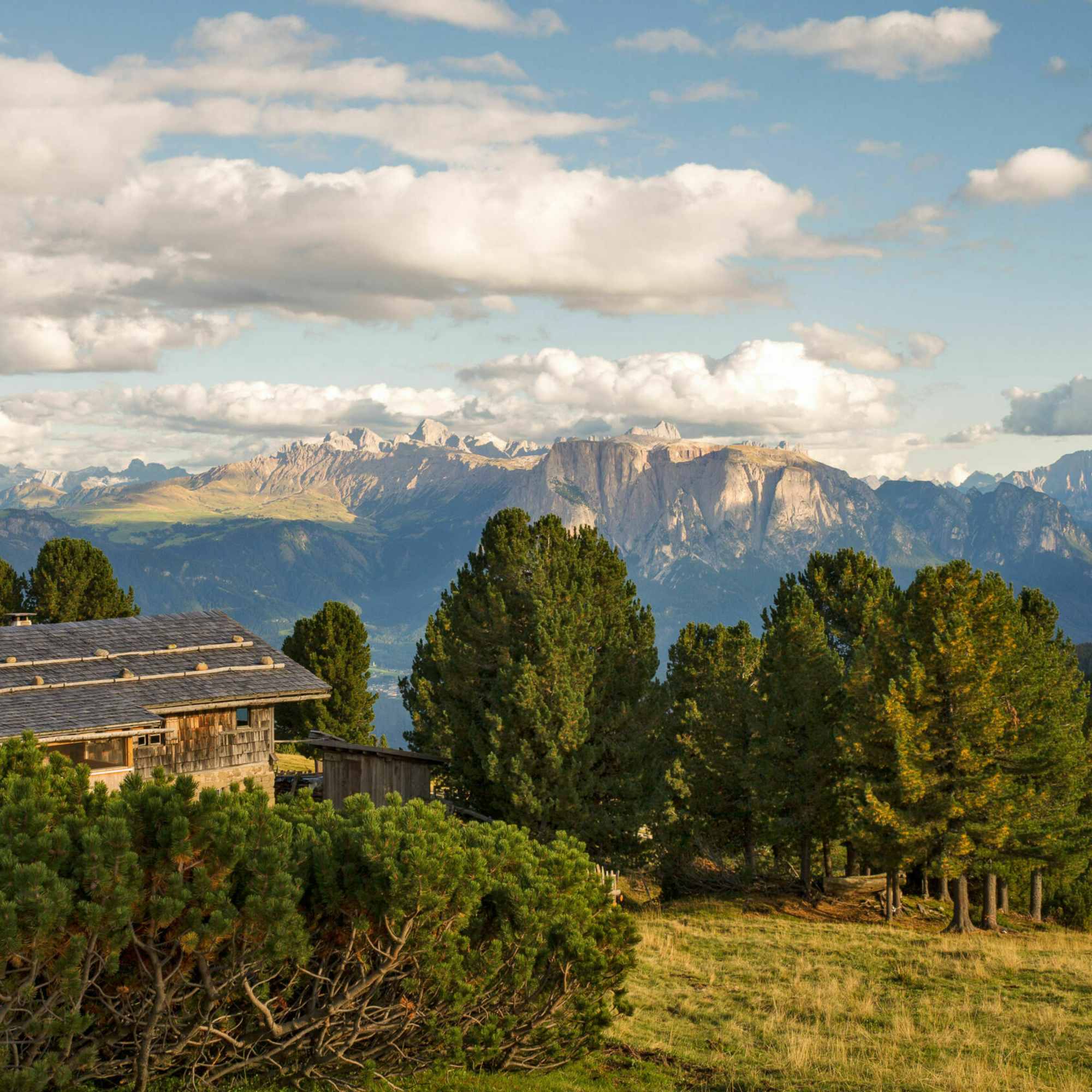 Dolomitenblick auf der Tour zum Rittner Horn